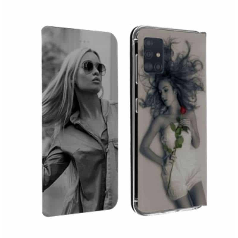 Etui rabattable personnalisé recto verso pour Samsung Galaxy A31 Etui rabattable personnalisé recto verso pour Samsung Galaxy A31