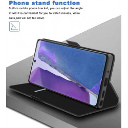 Etui rabattable personnalisé recto verso pour Samsung galaxy Note 20