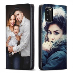 Etui samsung galaxy S20 FE rabattable personnalisé recto verso