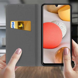 Etui samsung galaxy A42 5g rabattable personnalisé recto verso