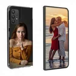 Etui samsung galaxy A32 5 g rabattable personnalisé recto verso