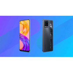Etui pour Realme 8 Pro rabattable en portefeuille personnalisé
