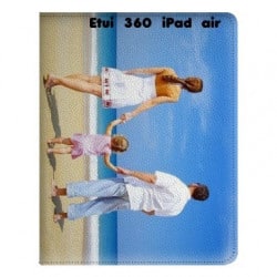 Etui rabattable 360 personnalisé pour iPad Air à l'aide d'une photo