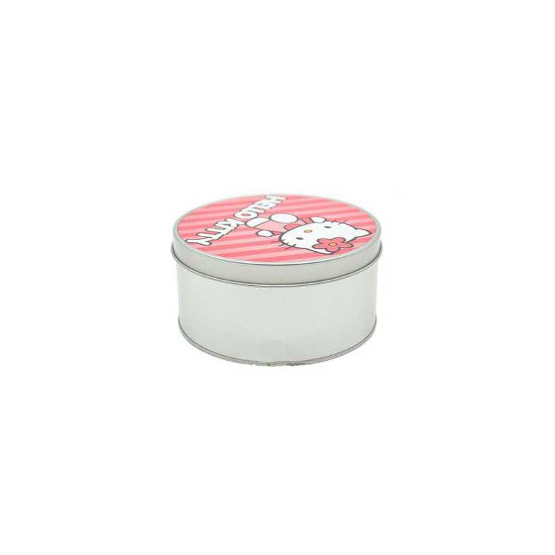 Boite à cadeau / bonbon de forme ronde personnalisée en aluminium Boite à cadeau / bonbon de forme ronde personnalisée en aluminium