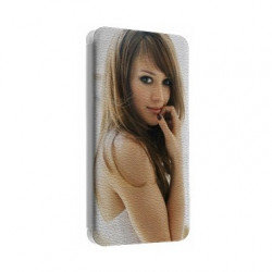 Etui rabattable portefeuille personnalisé pour Sony Xperia Z3 Compact mini