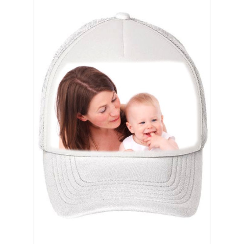 Casquette blanche à personnaliser Casquette blanche à personnaliser