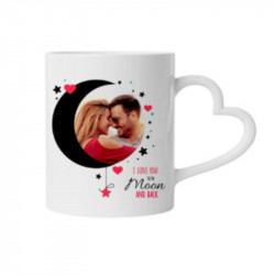 Mugs cœur à personnaliser