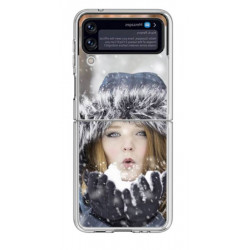 Coque Samsung Galaxy Z-Flip 4 personnalisée avec une photo