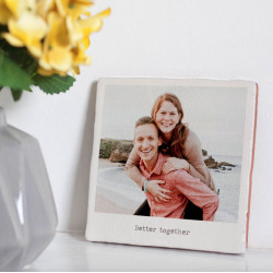 Carrelage blanc a personnaliser 15cm X 15cm