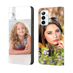 Etui Samsung Galaxy M23 5g rabattable personnalisé recto verso