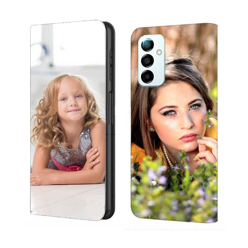 Etui Samsung Galaxy M23 5g rabattable personnalisé recto verso Etui Samsung Galaxy M23 5g rabattable personnalisé recto verso