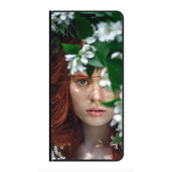 Etui rabattable portefeuille personnalisé pour Sfr Altice S24