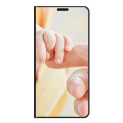 Etui iPhone 15 Plus rabattable personnalisé