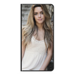 Etui iPhone 15 Plus rabattable personnalisé
