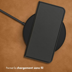 Etui iPhone 15 Plus rabattable personnalisé