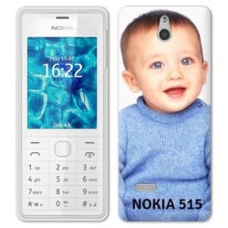 Coque personnalisée pour Nokia Lumia 515 à l'aide d'une photo