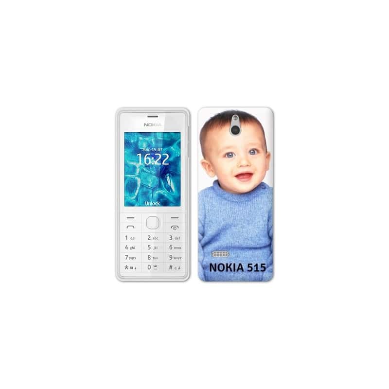 Coque personnalisée pour Nokia Lumia 515 à l'aide d'une photo Coque personnalisée pour Nokia Lumia 515 à l'aide d'une photo