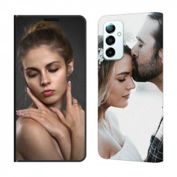 Etui Samsung Galaxy A24 5g rabattable personnalisé recto verso