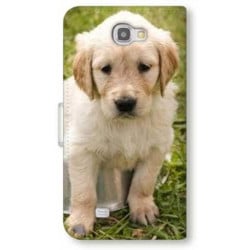 Etui rabattable portefeuille personnalisé pour Samsung Galaxy S7