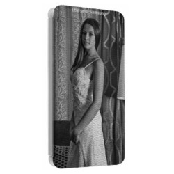 Etui rabattable Portefeuille personnalisé pour Samsung Galaxy wave 2 à l'aide d'une photo