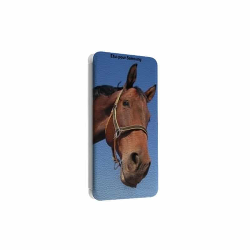 Etui rabattable Portefeuille personnalisé pour Samsung Galaxy Wave 3 à l'aide d'une photo Etui rabattable Portefeuille personnalisé pour Samsung Galaxy Wave 3 à l'aide d'une photo