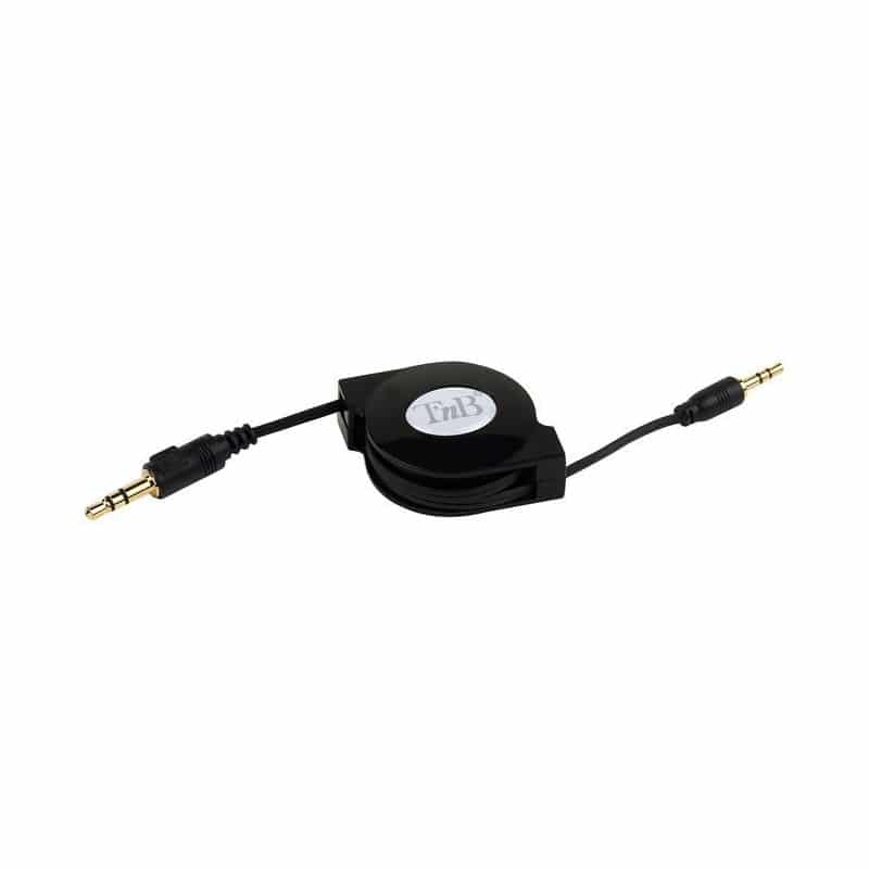 Câble rétractable JACK Male 3.5 MM pour smartphone ou tablette Câble rétractable JACK Male 3.5 MM pour smartphone ou tablette