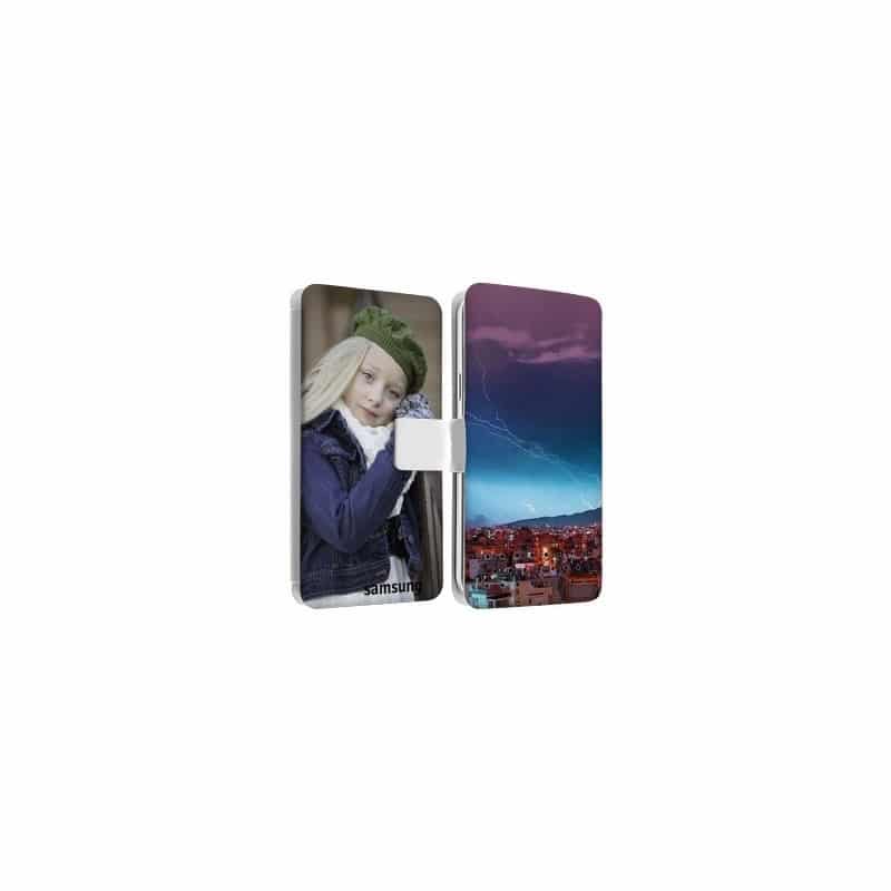 Etui rabattable personnalisé recto verso pour Samsung galaxy Star 2 plus Etui rabattable personnalisé recto verso pour Samsung galaxy Star 2 plus