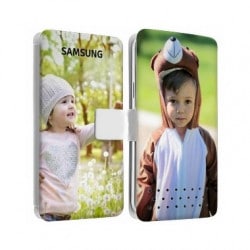 Etui rabattable personnalisé recto verso pour Samsung galaxy A5 2016