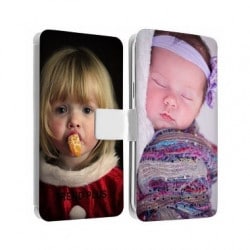 Etui rabattable personnalisé recto verso pour Samsung galaxy trend plus