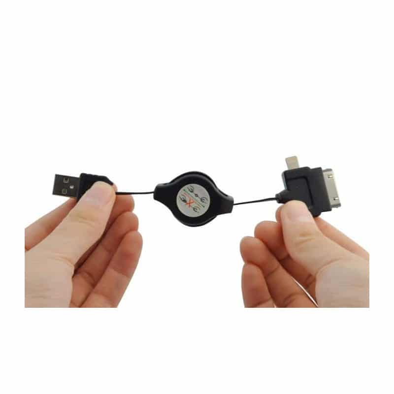 Cable micro usb retractable universel Cable micro usb retractable universel