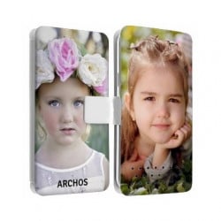 Etui rabattable personnalisé recto verso pour Archos Xenon 6.2''