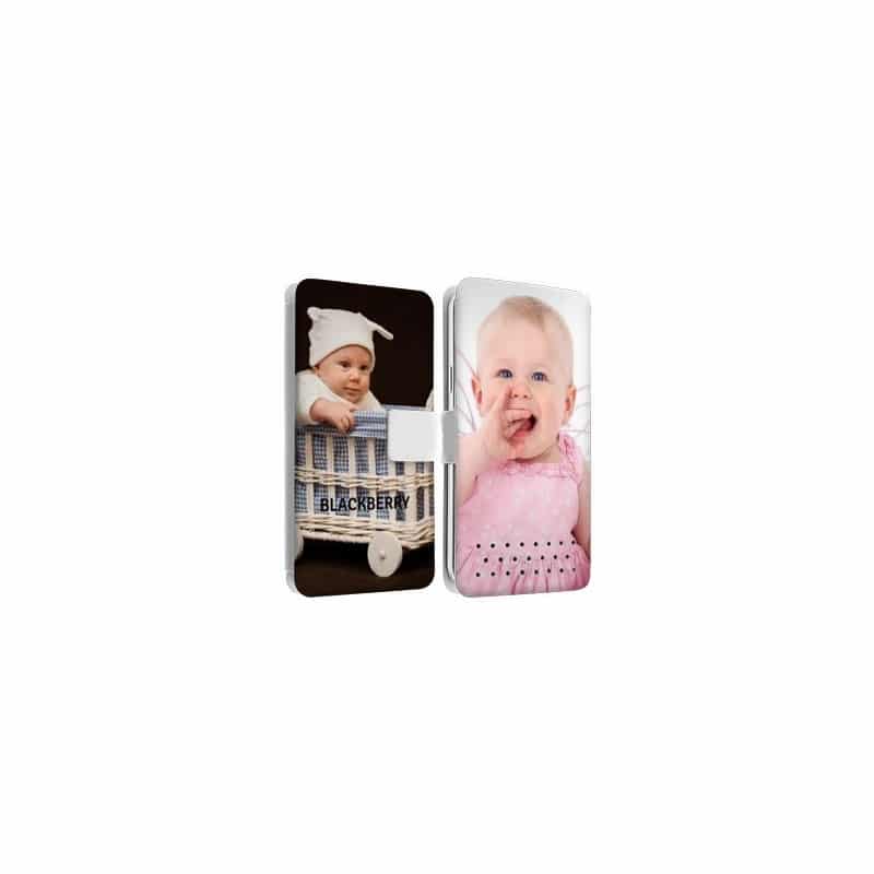 Etui rabattable personnalisé recto verso pour Blackberry Curve 8900 9300 Etui rabattable personnalisé recto verso pour Blackberry Curve 8900 9300