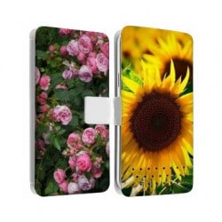 Etui rabattable personnalisé recto verso pour haier E50L