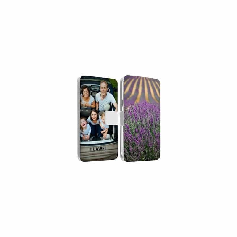 Etui rabattable personnalisé recto verso pour huawei honor Y6 Etui rabattable personnalisé recto verso pour huawei honor Y6