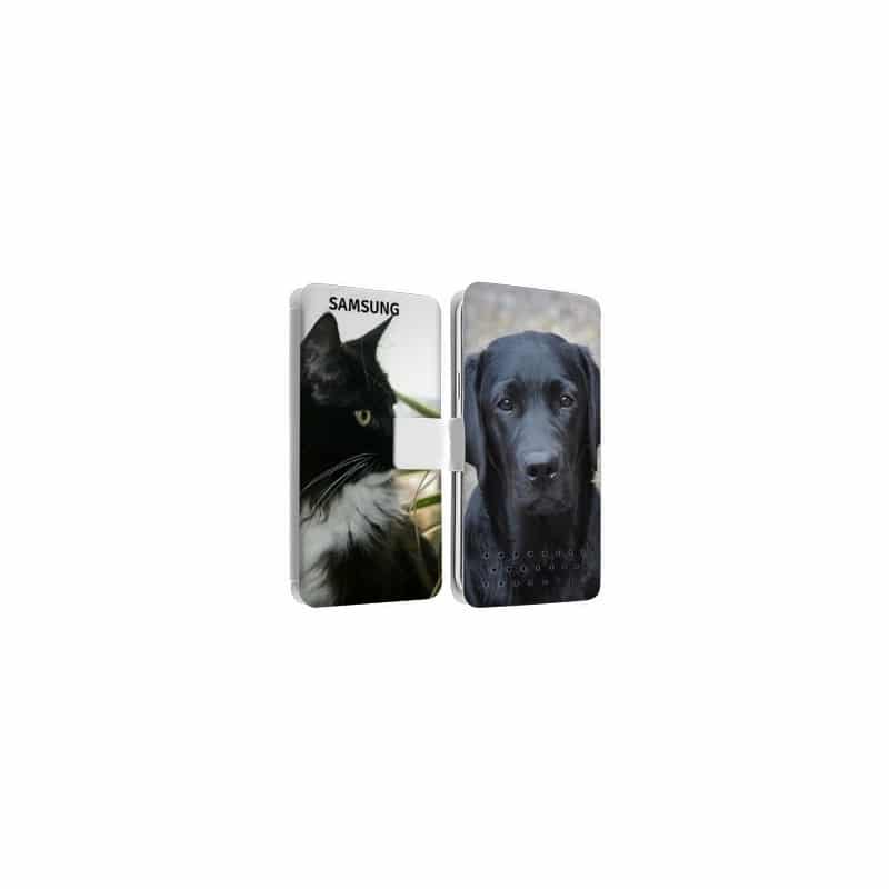 Etui rabattable personnalisé recto verso pour Samsung galaxy J5 2016 Etui rabattable personnalisé recto verso pour Samsung galaxy J5 2016