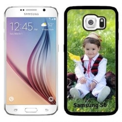 coque personnalisée  en gel silicone souple pour samsung galaxy S6