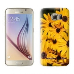 coque personnalisée  en gel silicone souple pour samsung galaxy S6 edge