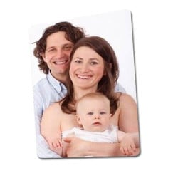 Magnet à personnaliser de forme rectangle 80X60 mm