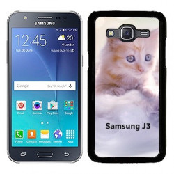 coque personnalisée  en gel silicone souple pour samsung galaxy J3