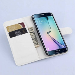 Etui rabattable portefeuille personnalisé pour Samsung Galaxy S8 plus