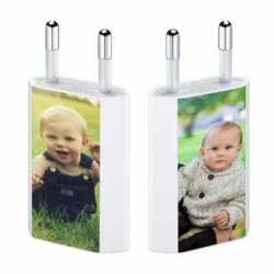 chargeur mural USB universel personnalisé 220 V RECTO VERSO
