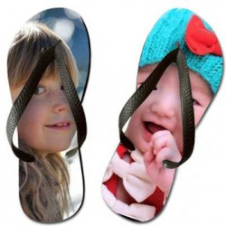 Tongs à personnaliser adulte taille L 43-45