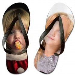 Tongs à personnaliser enfant taille S 26-28