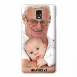 Coque personnalisée pour huawei  Y3 à l'aide d'une photo