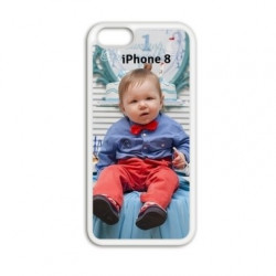Coque souple personnalisée en silicone pour iPhone 8