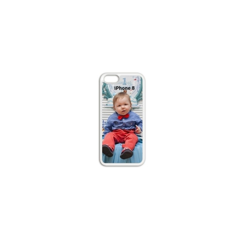 Coque souple personnalisée en silicone pour iPhone 8 Coque souple personnalisée en silicone pour iPhone 8