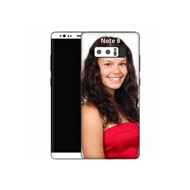 Coque crocodile personnalisée pour Samsung Galaxy Note 8 à l'aide d'une photo Coque crocodile personnalisée pour Samsung Galaxy Note 8 à l'aide d'une photo