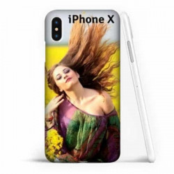 Coque souple personnalisée en silicone pour iPhone X (ten)