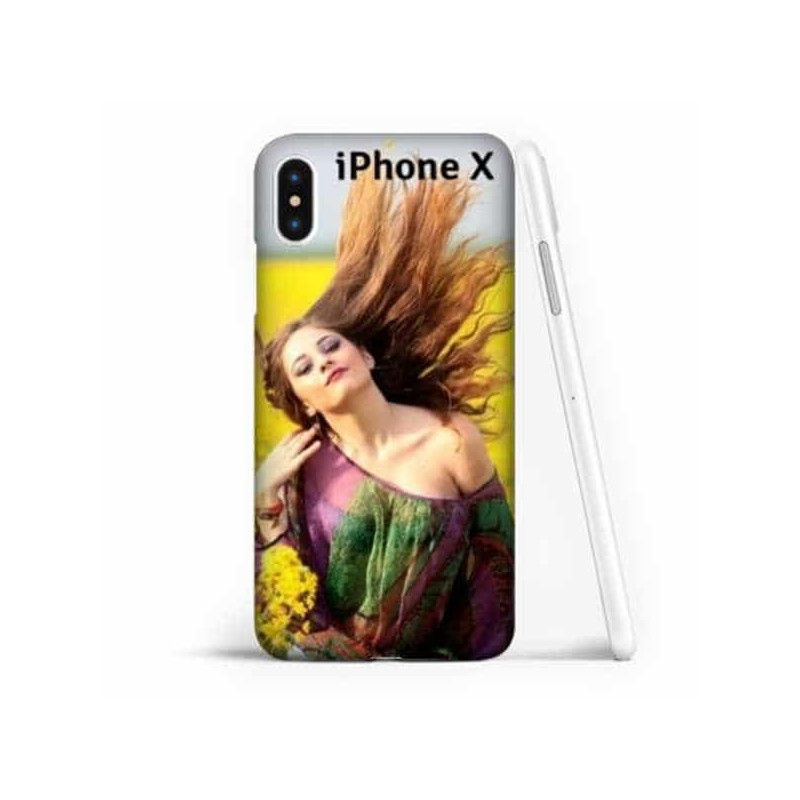 Coque souple personnalisée en silicone pour iPhone X (ten) Coque souple personnalisée en silicone pour iPhone X (ten)