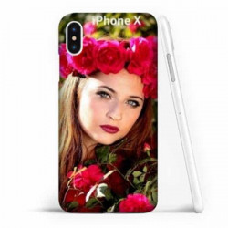 Coque personnalisée CROCODILE pour iPhone X (ten) à l'aide d'une photo